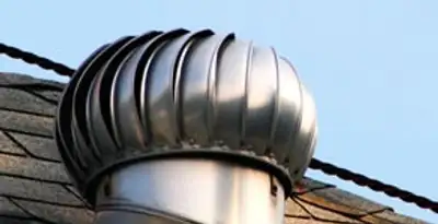 attic fan installation services with professionally installed roof ventilation unit in Sacramento, CA