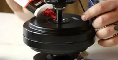 Ceiling fan motor repair and internal component adjustment in Sacramento, CA