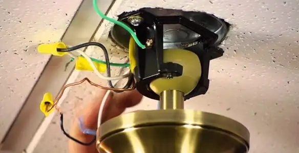Ceiling fan wiring repair and electrical connection service in Sacramento, CA