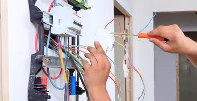 electrician services performing residential electrical panel wiring in Sacramento, CA