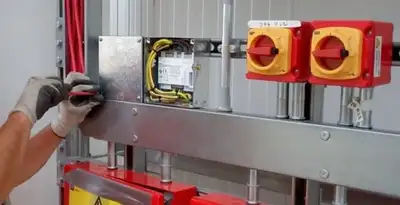 fire alarm installation service with certified electricians wiring fire alarm control equipment in Sacramento, CA