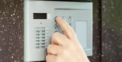 intercom system for home installation services with indoor access control keypad in Sacramento, CA