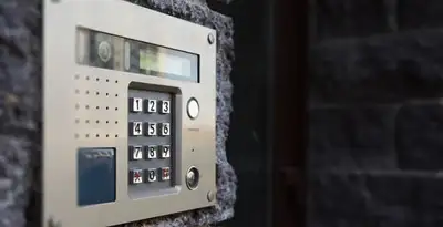 intercom system for home installation services with secure entry communication panel in Sacramento, CA