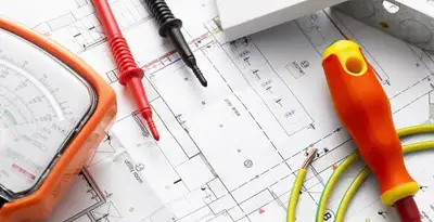 licensed electrician planning and testing electrical systems using professional tools in Sacramento, CA
