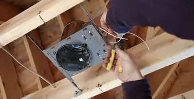 Professional recessed lighting installation with electrical wiring by licensed electricians in Sacramento, CA