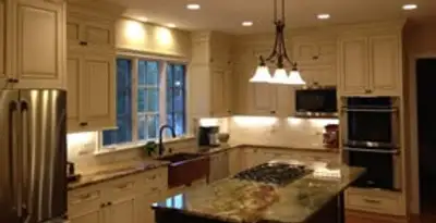 Recessed lighting installation enhancing interior lighting by professional electricians in Sacramento, CA