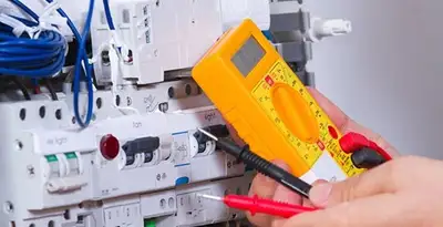 Residential electrician testing home electrical panel for safety and performance in Sacramento, CA